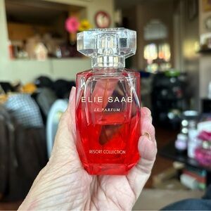 Elie Saab Le Parfum Resort Collection - Vibrant Red Bottle 50ml  Half Left!.